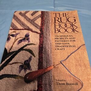 The Rug Hook Book by Thom Boswell - Beige Cover